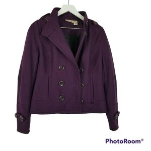 DKNY Purple Coat